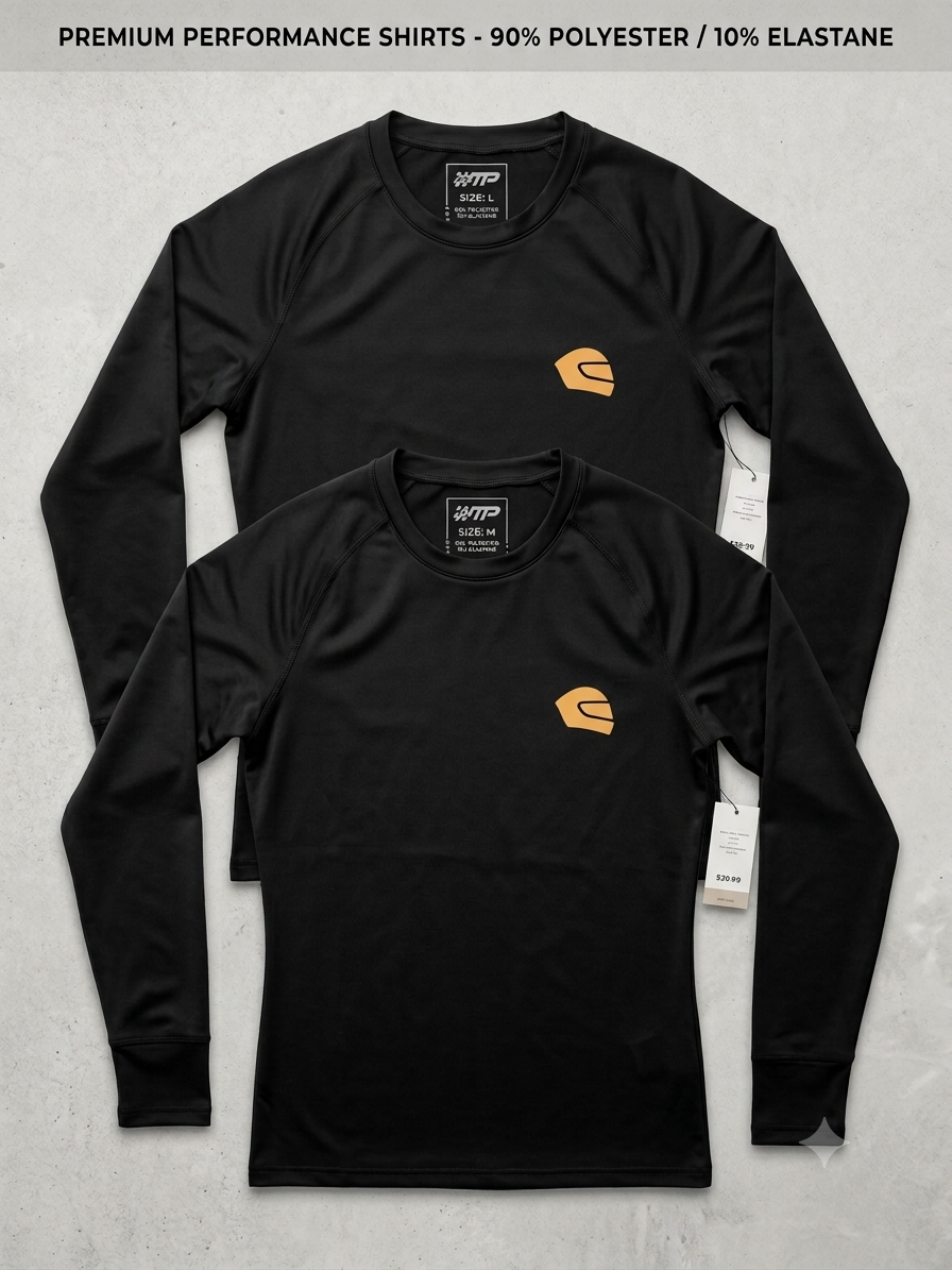 Camiseta Térmica de Manga Longa Masculina